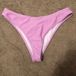 Purple bikini bottoms